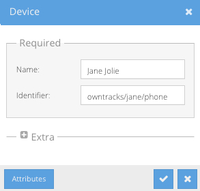 Traccar device configuration